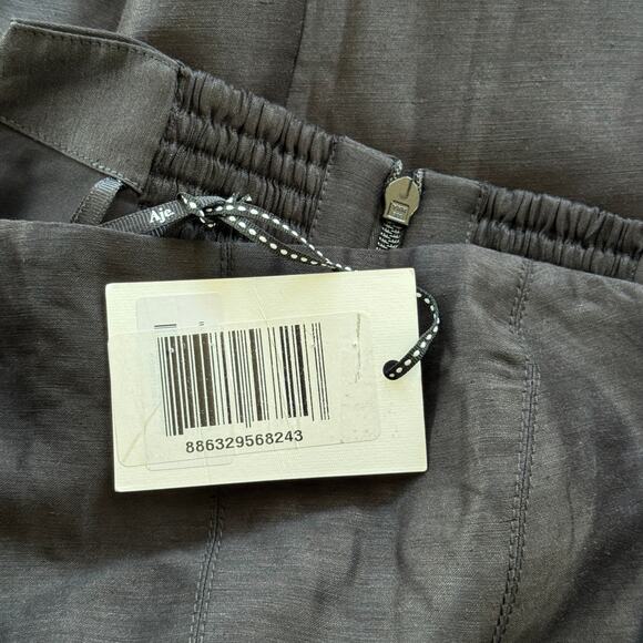 Aje Baret Strapless Linen-Blend Mini Dress Black AU 10 US 6 NWT - Picture 8 of 10